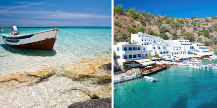 Go for a dip in one of Crete's opalescent bays